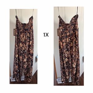 Floral Print Jumpsuit